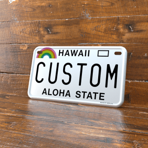 Personalized Hawaii 4x7 Motorcycle ATV/UTV License Plate