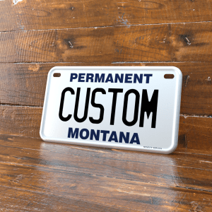 Personalized Montana 4x7 Motorcycle ATV/UTV License Plate