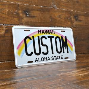 Personalized Hawaii 6x12 License Plate