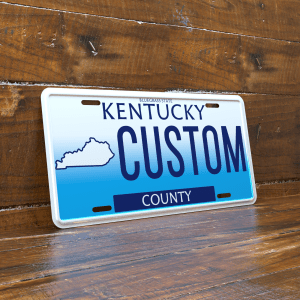 Personalized Kentucky 6x12 License Plate