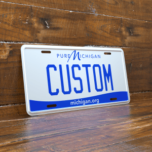 Personalized Michigan 6x12 License Plate