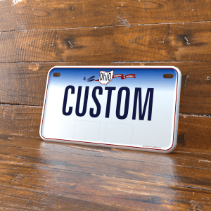 Personalized Ohio 4x7 Motorcycle ATV/UTV License Plate
